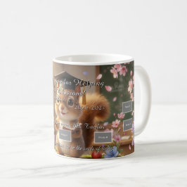 Cute Squirrel Teacher Appreciation Blossom Mug Koffiemok