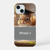 Cute Squirrel Teacher Appreciation iPhone Case iPhone 15 Case (Achterkant)