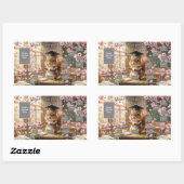 Cute Squirrel Teacher Appreciation Sticker Sheet (Vel)