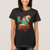 Cute   Squirrel Teacher Professor School T-shirt (Voorkant)