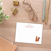 Cute Squirrel Teacher Reminder Note