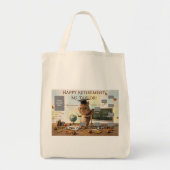 Cute Squirrel Teacher Retirement Tote Bag 2026 (Voorkant)