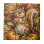 Cute Squirrel Tegeltje (Voorkant)