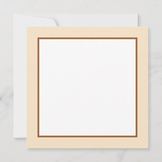 Cute squirrel voegt tekst toe bedankkaart (Achterkant)