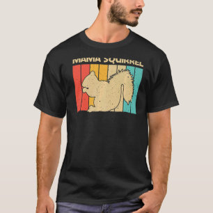 Cute Squirrel voor vrouwen: Mam Squirrel Pet Roden T-shirt