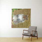 Cute Squirrel Wandkleed (In Situ (horizontaal))