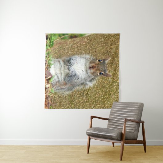 Cute Squirrel Wandkleed (In Situ (horizontaal))