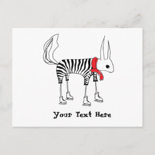 Cute Squirrel Wenskaart Briefkaart