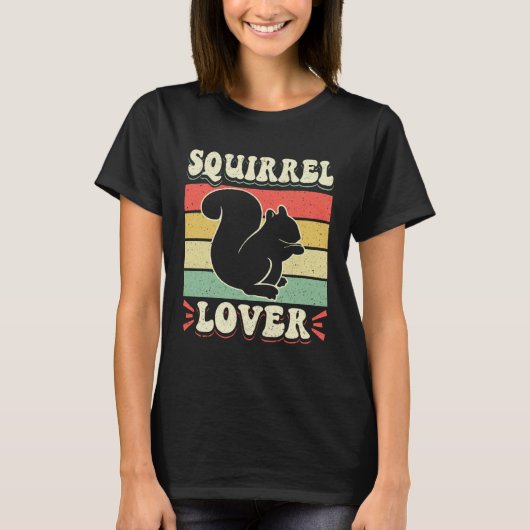 Cute Squirrels Rodent  Squirrel   2 T-shirt (Voorkant)