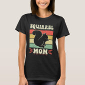 Cute Squirrels Rodent  Squirrel Mom  1 T-shirt (Voorkant)
