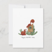 Cute Squirrels Valentijnsdag Kaart (Voorkant)