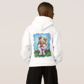 Cute St. Bernard Kinder T-Shirts (Achterkant volledig)