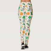 Cute St. Paddy's Day Irish Thmed Pattern Leggings (Achterkant)