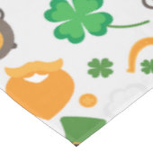 Cute St. Paddy's Day Irish Thmed Pattern Tafelkleed (Gekanteld)