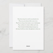 Cute  St. Patrick's Day Beagle Pup Feestdagenkaart (Achterkant)