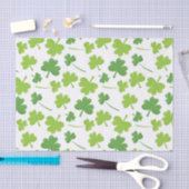 Cute St. Patrick's Day Clovers Tissuepapier (Craft)