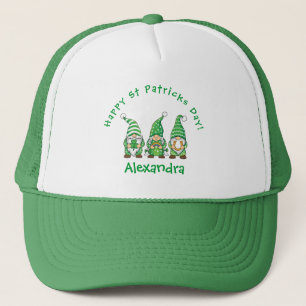 Cute St. Patrick's Day Gnomes,Shamrock Trucker Pet