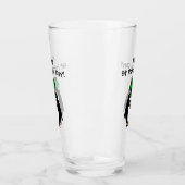 Cute St. Patricks Day-kabouter cartoon bierglas Glas (Links)