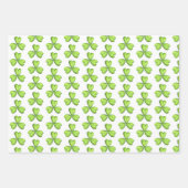 Cute St Patrick's Day Leprechaun Irish Thmed Inpakpapier Vel (Voorkant 3)
