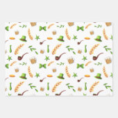 Cute St Patrick's Day Leprechaun Irish Thmed Inpakpapier Vel (Voorkant 2)