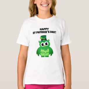 Cute St Patrick's Day leprechaun T-Shirt voor kind