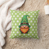 Cute St. Patrick's Day Lucky Leprechaun Gnome  Kussen (Deken)