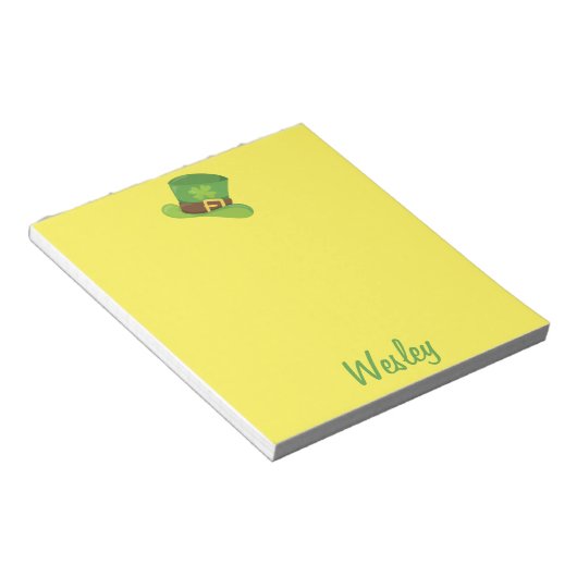 Cute St. Patrick's Day Notitieblok (Schuin)