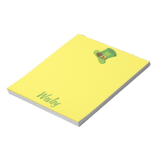 Cute St. Patrick's Day Notitieblok (Linkerzijde)