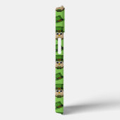 Cute St Patrick's Day Owl Cartoon Case-Mate iPhone Case (Achterkant / Rechts)