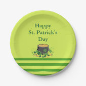 Cute St. Patrick's Day Papieren Bordje (Voorkant)