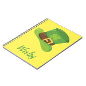 Cute St. Patrick's Day Pet Notitieboek (Linkerzijde)