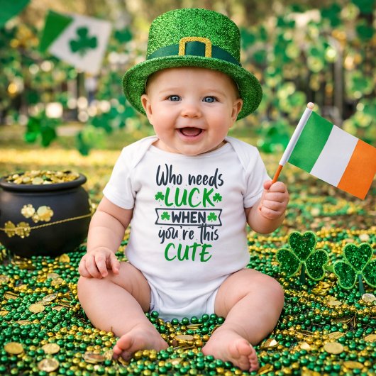 Cute St Patrick's Day Romper
