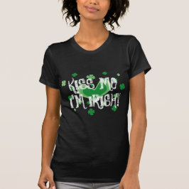 Cute St Patricks Day t shirt | Kus me Ik ben Iers