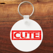 Cute Stamp Sleutelhanger (Achterkant)