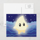 Cute Star Briefkaart (Voorkant / Achterkant)