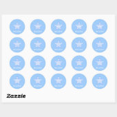 Cute Star, het is een jongen sticker (Vel)