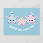 Cute Starfish Briefkaart (Voorkant)