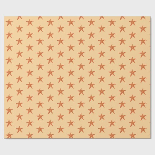  Cute starfish  Cadeaupapier (Vlak)