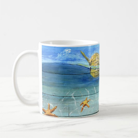 Cute Starfish Mok voor de koffiebeker (Links)