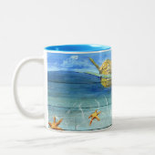 Cute Starfish Mok voor de koffiebeker (Links)