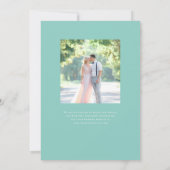 Cute Starfish Save the Date Kaart (Achterkant)