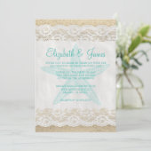 Cute Starfish Wedding Invitations Kaart (Staand voorkant)