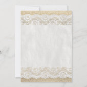 Cute Starfish Wedding Invitations Kaart (Achterkant)