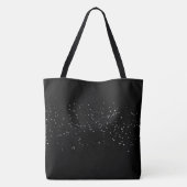 Cute Starlight Eyes Bunny in Yoga Pose Meditation Tote Bag (Achterkant)