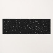 Cute Starlight Eyes Bunny in Yoga Pose Meditation Yogamat (Achterkant (horizontaal))