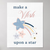 Cute Stars maken een waanzinnige woestenij Poster (Voorkant)
