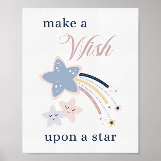 Cute Stars maken een waanzinnige woestenij Poster (Voorkant)