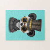Cute Steampunk Baby Panda Beer Cub Legpuzzel (Horizontaal)