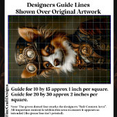 Cute Steampunk Papillon Hond Portret CQ1 Decoupage Tissuepapier