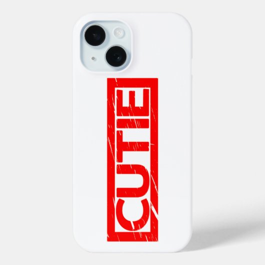 Cute Stempel Case-Mate iPhone Case (Achterkant)